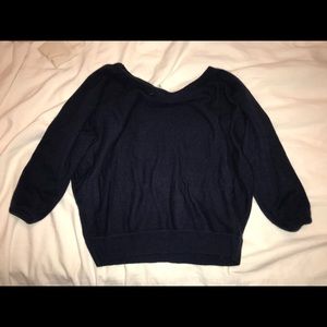 Iris&Ink cashmere blend boatneck sweater